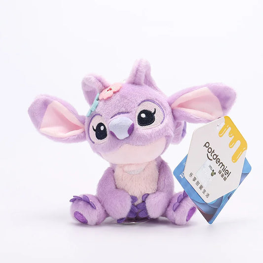 Disney Stitch Toy Story Kawaii Plush Doll Cartoon Anime Stuffed Toy Keychain Pendant Strap Toys Birthday Gift For Kids Boys Girl