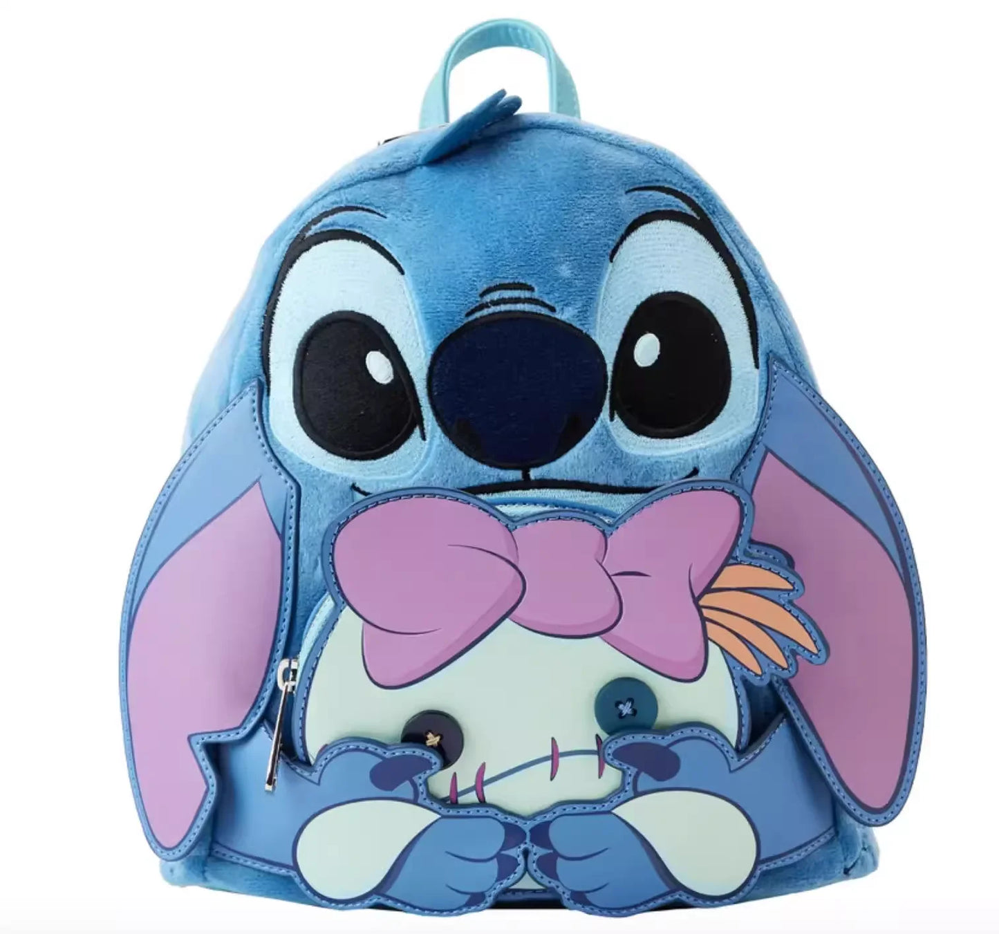 Disney Stitch Luau Mini Backpack Cosplay Womens Double Strap Shoulder Bag Purse Lilo & Stitch