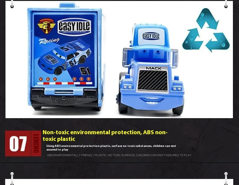 Toy Cars 2 & 3 Metal Die-Casting Car Toys Set #95 Mcqueen Truck King Jackson Storm Sally Ideal Birthday Gift For Boys