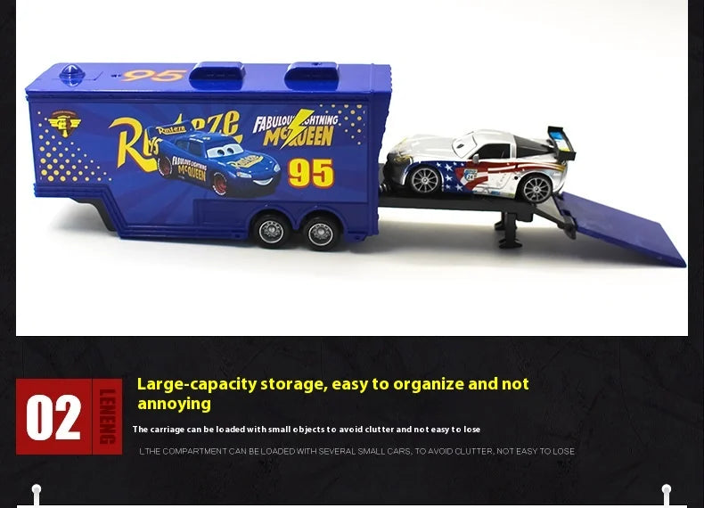 Toy Cars 2 & 3 Metal Die-Casting Car Toys Set #95 Mcqueen Truck King Jackson Storm Sally Ideal Birthday Gift For Boys