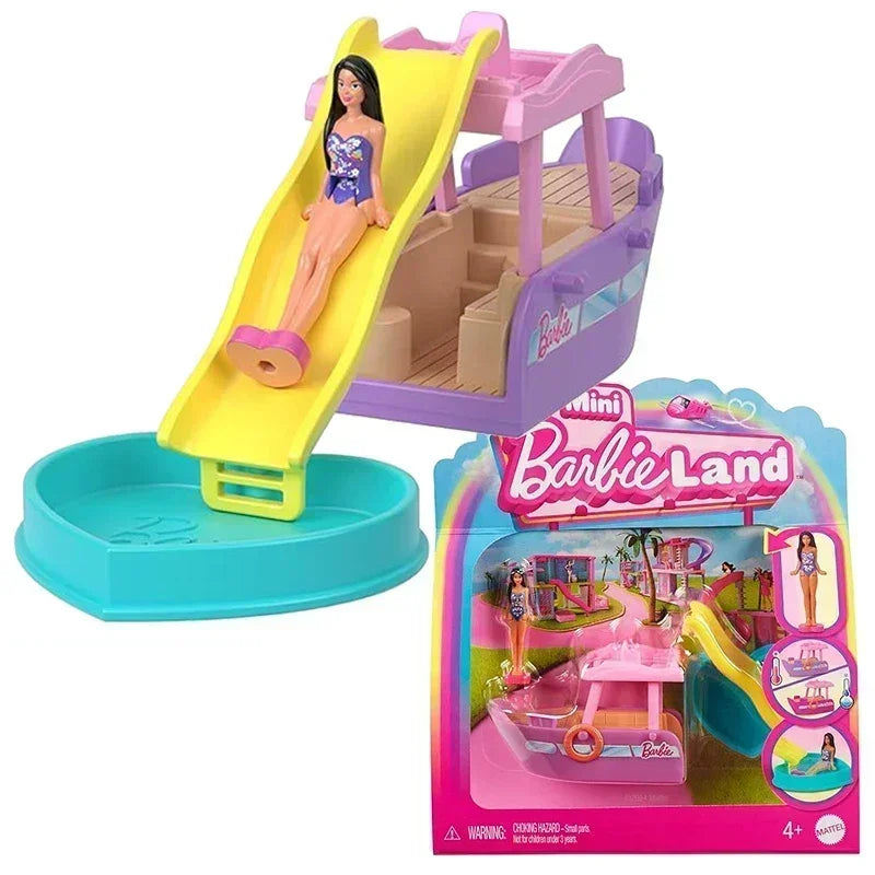 Original Mini Barbieland Dream Camper Car, Plane for Girls