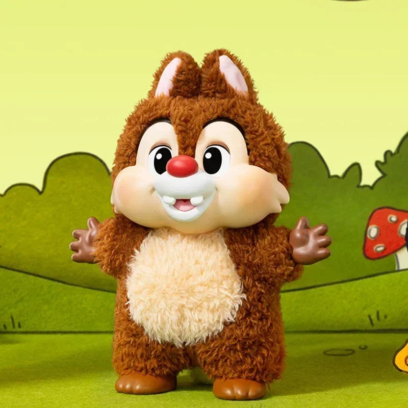 POP MART Mickey Family Cute Together Keychain Series Blind Box Mystery Box Original Toy Doll Cute Anime Figure Desktop Ornament