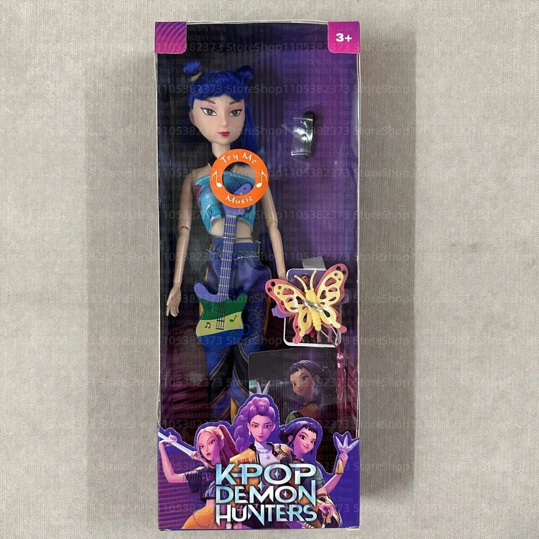 2026 Hot NEW KPop Demon Hunters Rumi Mira Zoey Anime Figure Set - Cute Cosplay Dolls Action Figures - Birthday Gift for Kids