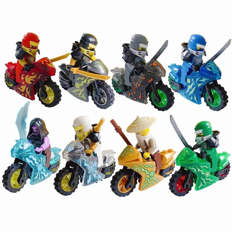 Building Blocks Mini Figures Humanoid Dolls Cartoon Characters Toys Kids Birthday Gift For Boys Girls Game Model Holiday Present