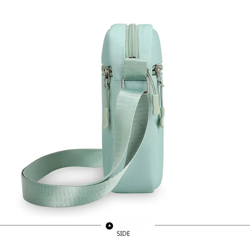 2026 Disney Latest Hot Selling Stitch Printed Boys and Girls Colorful Small Square Bag Casual Fashion Cute Women's Shoulder Bag