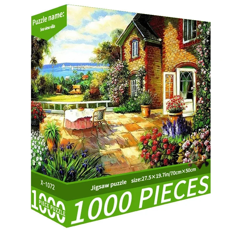 1000 Piece Puzzle for Adults Challenging Decompression Creative Home Decoration Gift All Special Occasions