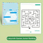 Children's Concentration Maze Training Book Student Thinking Development Attention Game Puzzle Intelligence Development Toys
