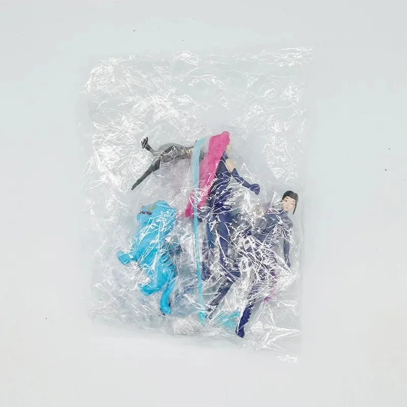 5pcs/Set Kpop Demon Hunters Figure Model Toy PVC Cartoon Gaming Peripherals Desk Decoration Collection Figures Model Toy For Kid