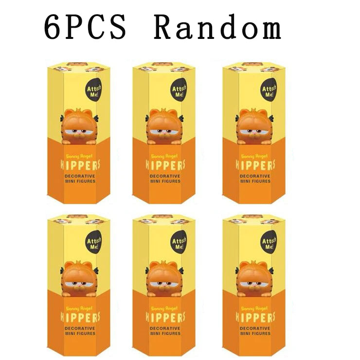 Disney Stitch Garfield Blind Box - Anime Figures Mysterious Surprise Pokemon Party Angel Action Models Birthday Gift