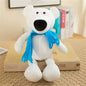 Stuffed Plush Animals Toys Soft Dolls Jungle Lion Elephant Tiger Dog Fox Monkey Deer Children Gift Kawaii Baby Kids Hobbie Toys