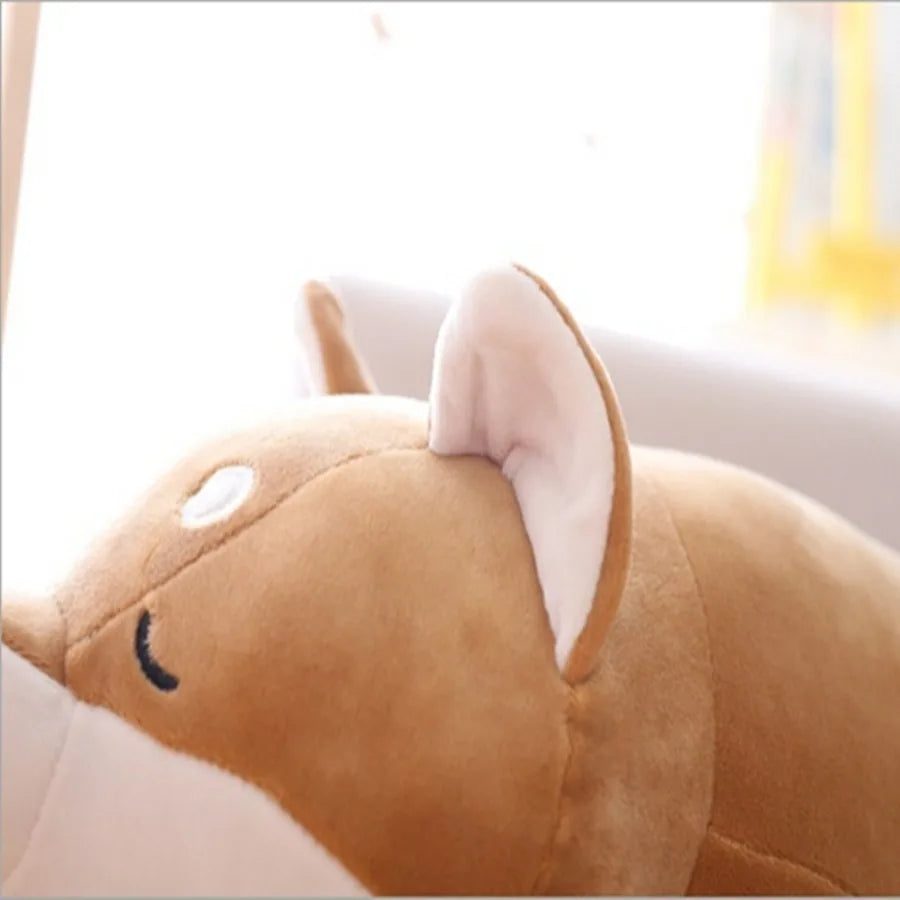 Cartoon Lying Plush Stuffed Dog Pillows Big Toys Shiba Inu Dog Doll Lovely Animal Birthday Gift Plush Pillow for Children