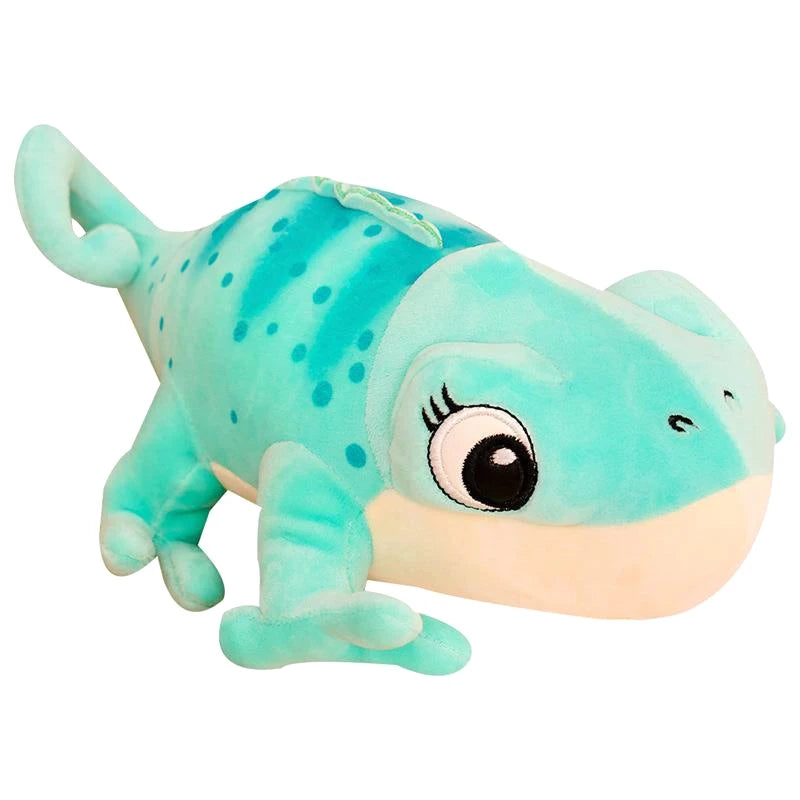 30cm Cartoon Chameleon Doll Plush Toy Pillow Reptile Stuffed Pillow Birthday Gift Toy For Children