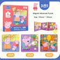 Peppa Pig Magnetic Puzzle Children's early Education Educational Toys George Character Cartoon Puzzle Birthday Gift