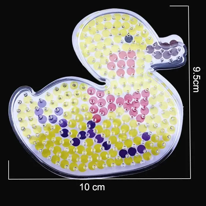 5mm Hama Beads Template with Color Paper Plastic Stencil Jigsaw Perler Puzzles Pixel Beads Diy Transparent Shape Puzzle Pegboard