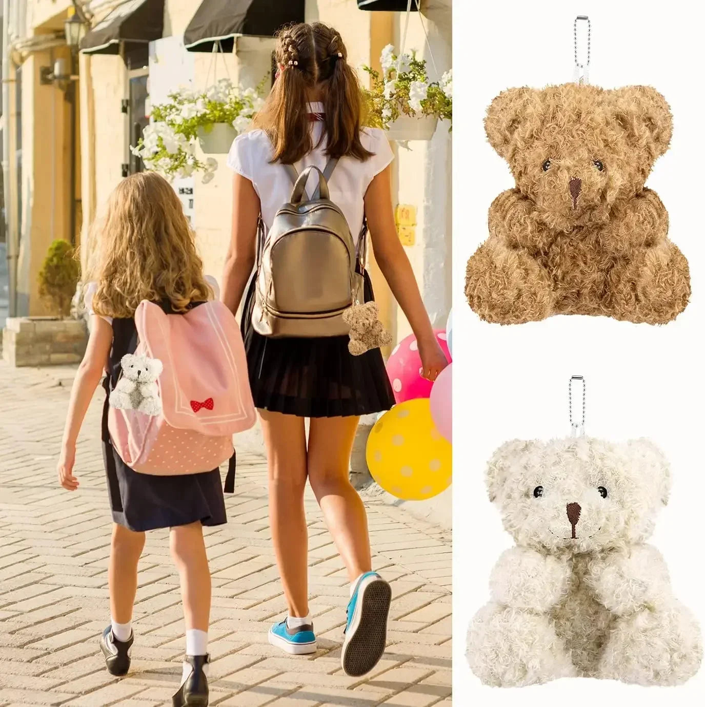 10-100Pcs Plush Mini Teddy Bear 4Inch Stuffed Animals Tiny Bears Mini Bear Soft Bear Doll for Party Favor DIY