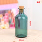 1:12 Dollhouse Miniature Mini Glass Bottle Cork Cover Storage Tiny Jar Vials Vase Decor Toy For Doll House