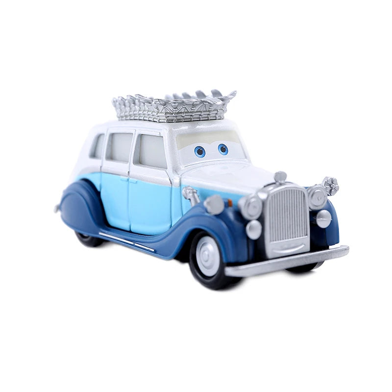 Disney Pixar Car Lightning McQueen mini Dr. Damage Arvy Mater Sarge Sherlff Luigi Alloy Diecast Car Toy Children's Birthday Gift