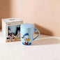 Mickey Mouse Collaboration Cartoon Mug with Lid Durable Student Drinkware Household Breakfast Milk Cup Elegant Gift Box