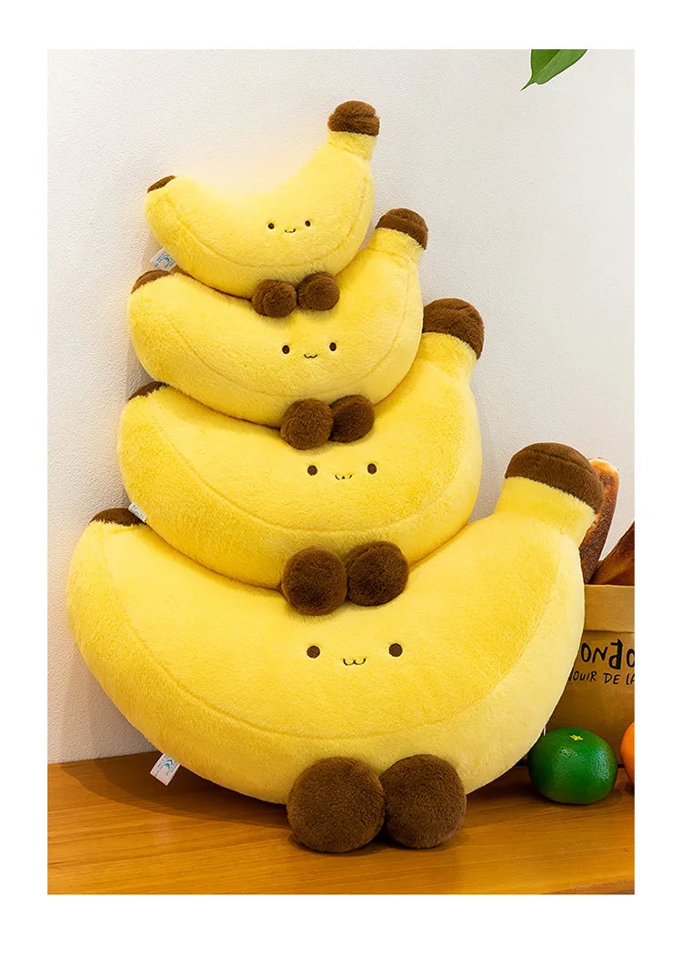 Simulated Fruit Doll Fun Long Leg Banana Children's Doll Pillow Soft and Comfortable Funny Doll Gift