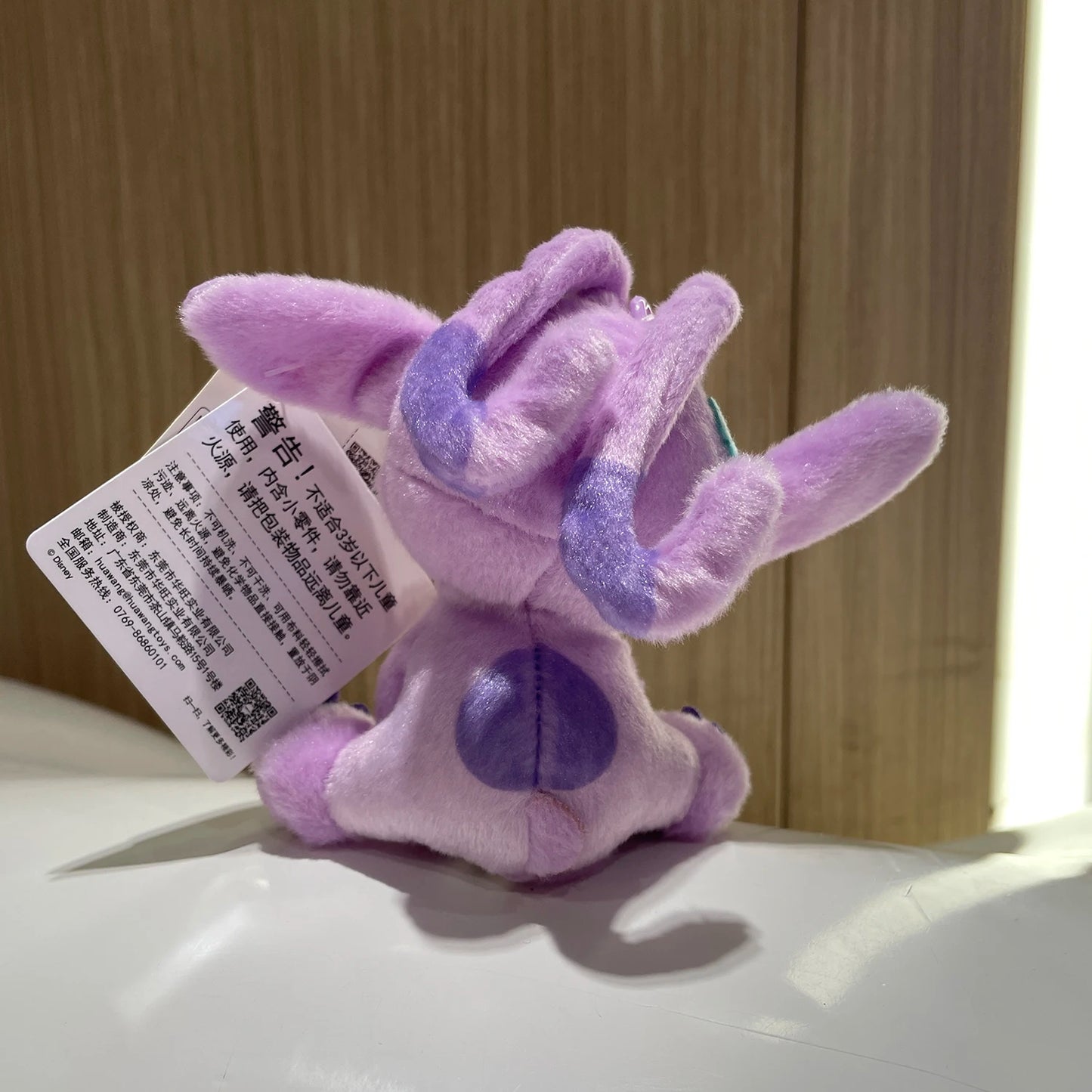 Original Disney Stitch Lotso Sullivan Woody Plush Dolls keychain Angel Stitch Mr.Q Alien Stuffed Toy Pendant Kids Birthday Gift