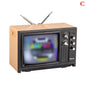 1pc Mini Furniture Lamp Radio Television Kitchen equipment For Children Gift Retro Dollhouse Decoration
