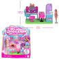 Original Barbie Mini Barbieland Doll Supermarket Bakery Toys for Girls Accessories House Hair Salon Pet Boutique Micro Furniture