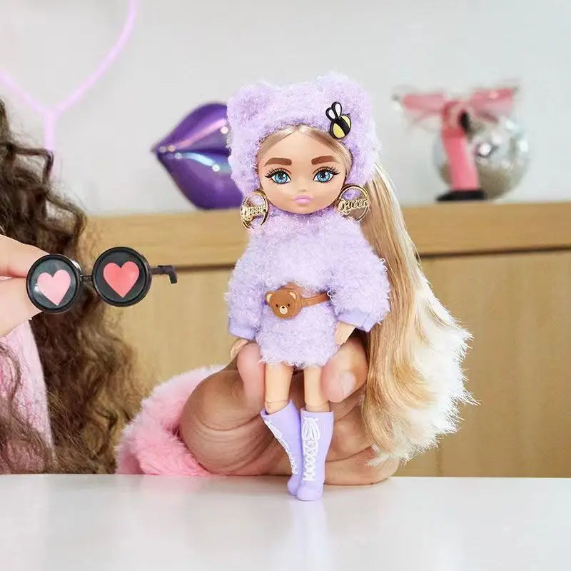 New Barbie trendy series mini dolls with movable joints princess Christmas birthday surprise toys collectible gifts