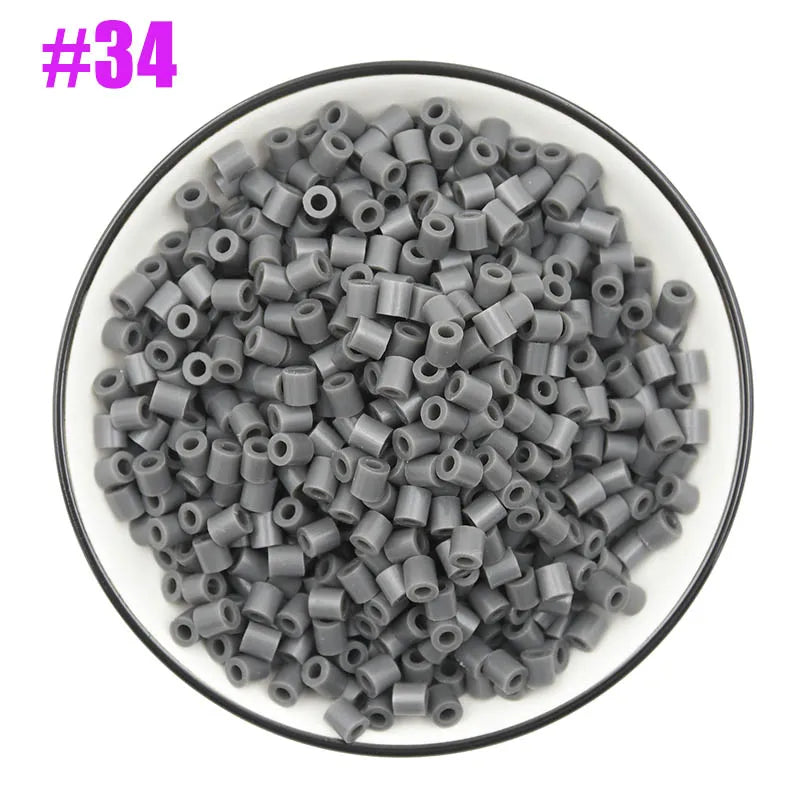 5.0mm/500pcs Bag Mini Perler Hama Beads Iron Beads for Kids Diy Puzzles High Quality Handmade Gift Toy Hama Bead