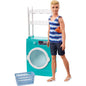 Barbie Cowboy Ken Doll - Rare Vintage Collection Beach Holiday Play Home Toy for Kids