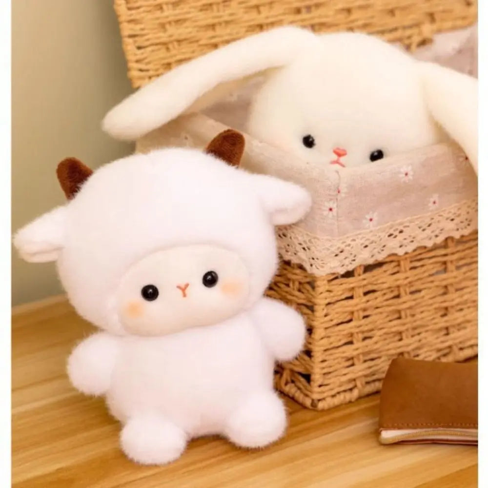 Kawaii 16cm Plush Companion Doll Plush Elephant Stuffed Animal Pillow Super Soft Bear Animal Plush Toy Desk