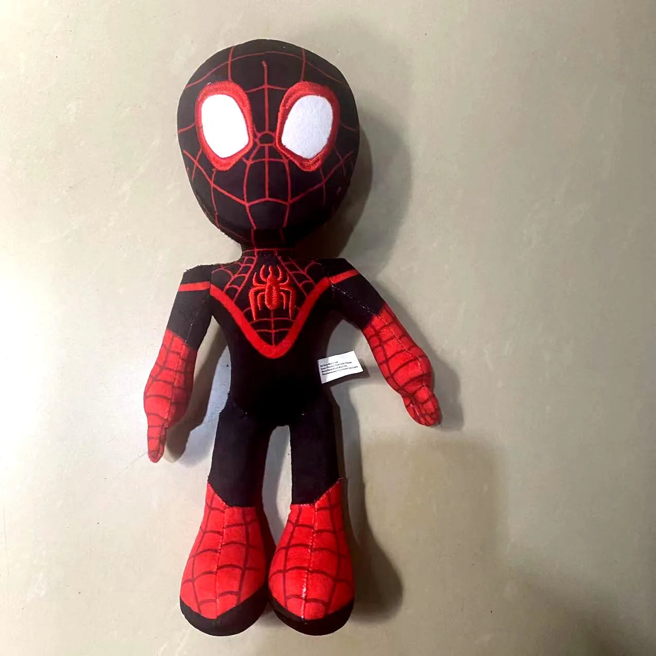 Classic Q Version Spider Plush Toy Anime Doll Marvel Super Hero Stuffed Figure Soft Cuddly Toy for Boys Girls Easter