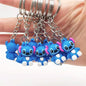 10Pcs/Lot Cartoon Keychain Cartoon Lilo & Stitch Cute Doll Keyring Ornament Key Chain Car Kids Gifts