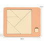 Irregular Shape Triangle Puzzle Colorful Logic Training Wooden Block Puzzle Montessori Three-Dimensional Brain Teaser Game