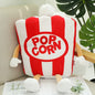 Chips Chicken Leg Fries Food Pillow Pizza Snack Plush Toy Bed Soft Doll Cusion Creactive Valentine's Day Birthday Gift Plushie