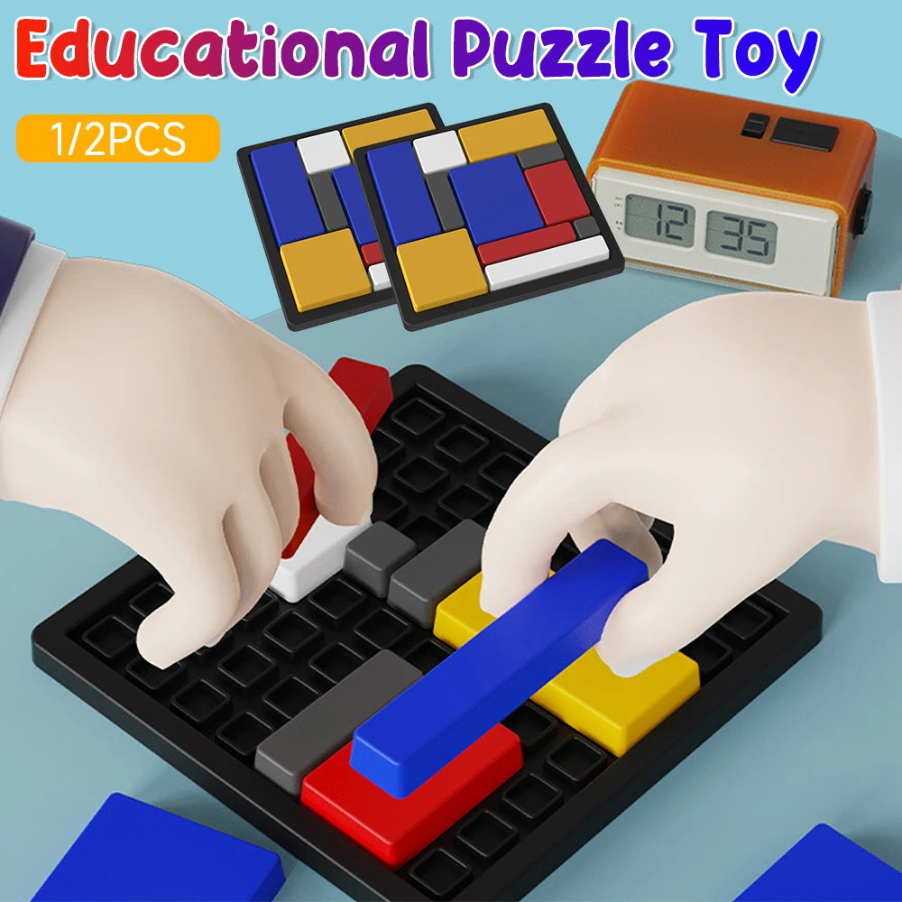 Toddler Logical Thinking Training Puzzles Toy Montessori Cubes Board Games Parent-child Interactive Educational Toys Party Games