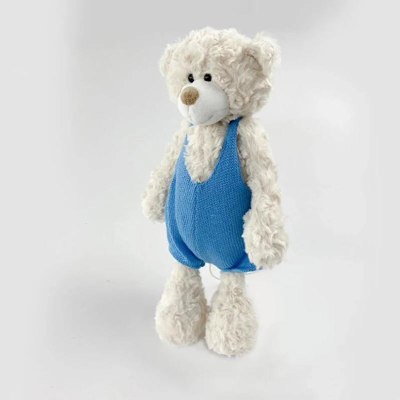 New Arrive 30.5CM Lovely Teddy Bear Plush Toys Stuffed Soft Animal With Clothes Kawaii Dolls For Children Christmas Toys Gifts