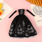 Doll Clothes Princess Dress Banquet Party Beautiful Dress Embroidery Tulle Dress For 11inch Doll
