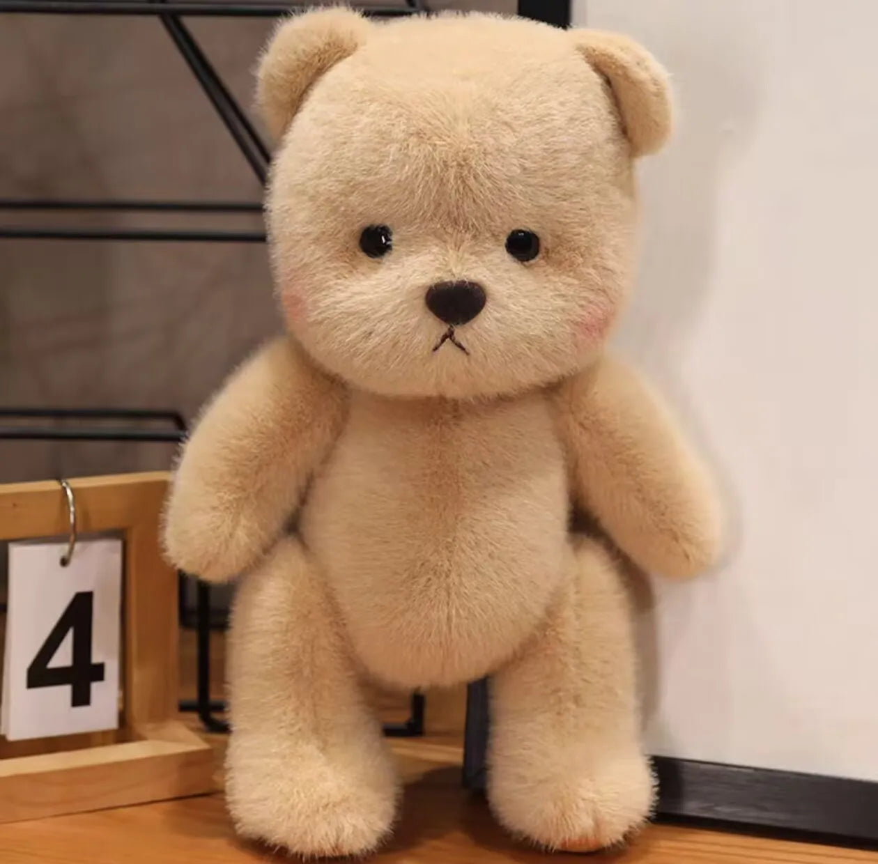 New 30cm Kawaii Jointed Bear Plush Toy Doll Stuffed Animal Teddy Bear With Movable Limbs And Head Cute Birthday Gift For Girls