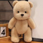 New 30cm Kawaii Jointed Bear Plush Toy Doll Stuffed Animal Teddy Bear With Movable Limbs And Head Cute Birthday Gift For Girls