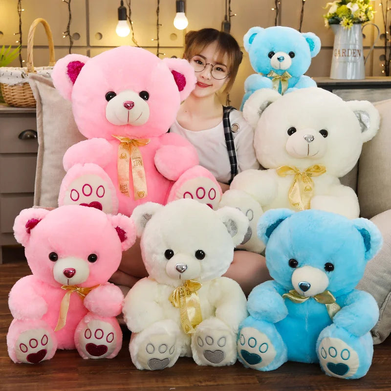 High Quality Toy Cute Cartoon Big Teddy Bear Plush Toys 35/50/65cm Stuffed Plush Animals Bear Doll Birthday Gift For Children