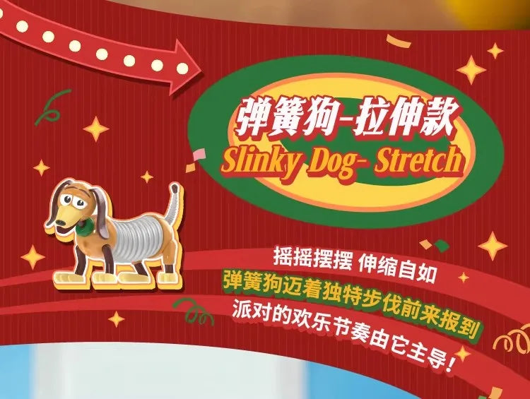 TOP TOY Disney Toy Story Playful Moment Series Blind Box Cute Woody Model Cartoon Decorative Figure Children's Toy Birthday Gift