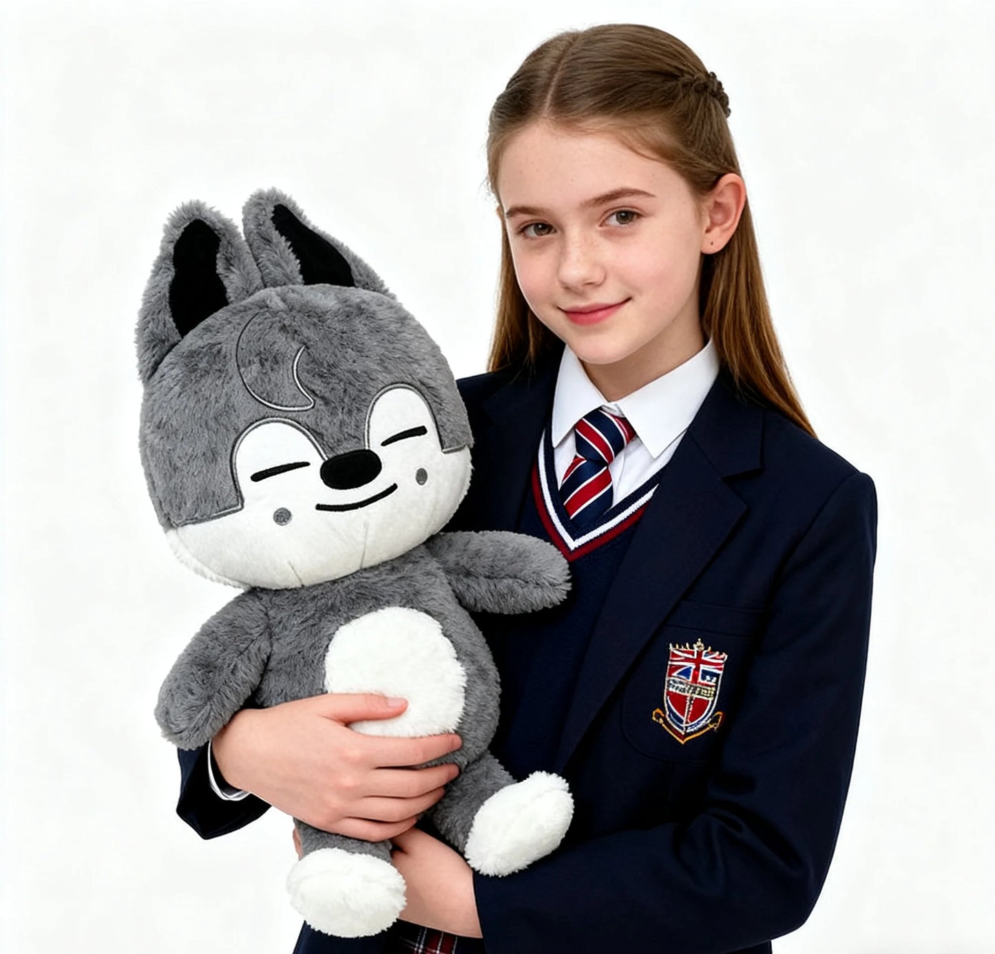 55CM Large SKZOO Stray Kids Plush Dolls Set 8pcs - Cute Animal Stuffed Toys Collection - Soft Hugging Pillow - Perfect Gift for