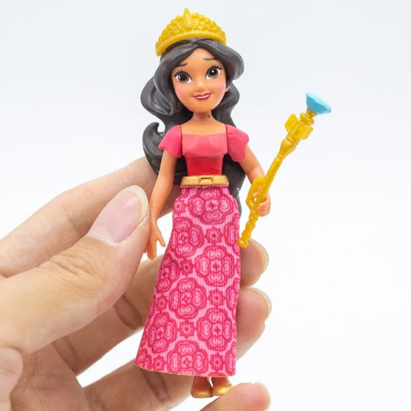 Disney Cartoon Anime Figure Princess Elena Avalor Dolls Toy Model Collection Ornaments Model Toys Girls Birthday Gifts