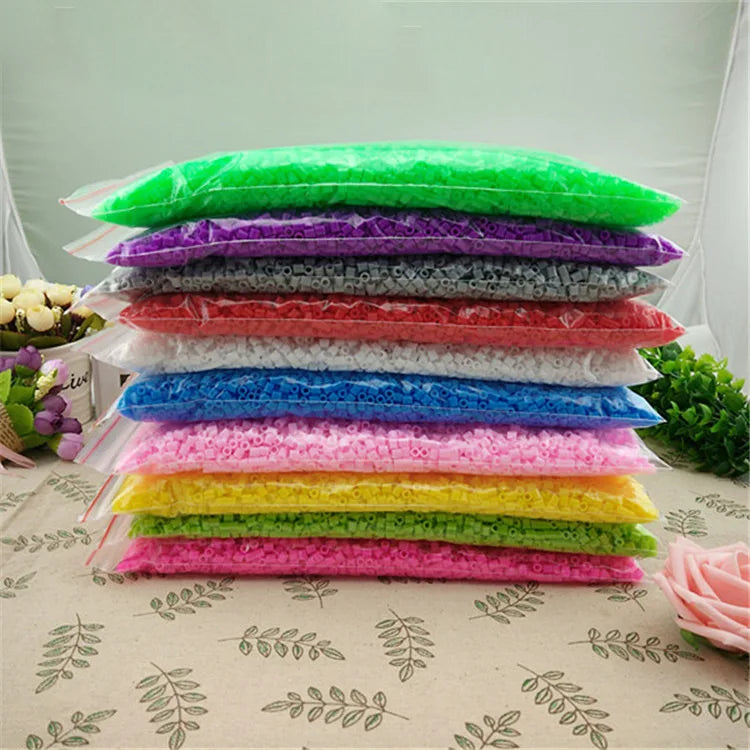 5.0mm/500pcs Bag Mini Perler Hama Beads Iron Beads for Kids Diy Puzzles High Quality Handmade Gift Toy Hama Bead