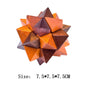 Wooden Luban Lock Unlock Interlock Game Brain Teaser Puzzle Inteligencia Rompecabezas 3D De Madera Montessori Educational Toys