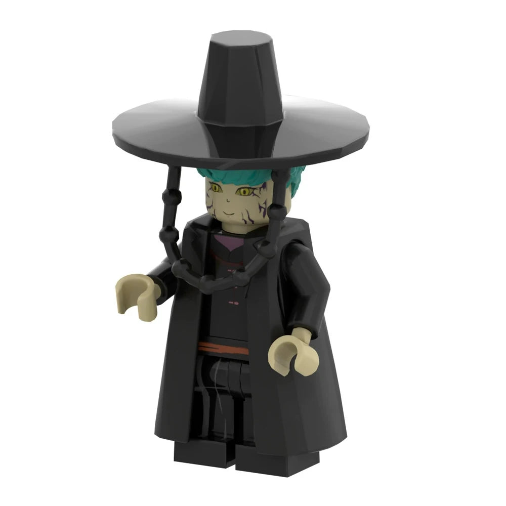 Hot Bricks KPop Demon Hunters Building Blocks Rumi Figures Assembly Model Doll Plastic Doll Building Blocks Toy Birthday Gifts