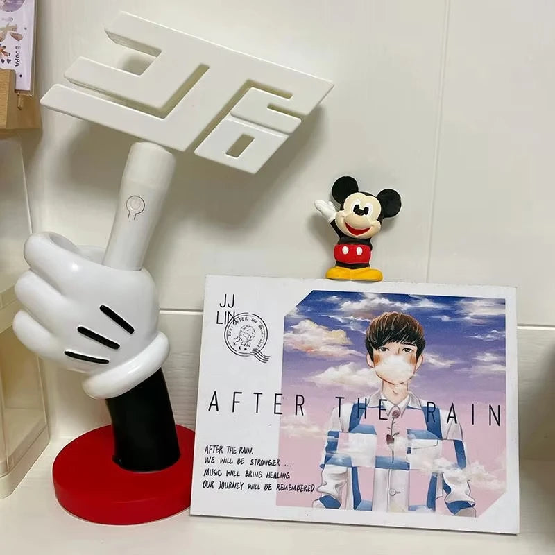 Creative New Mickey Mouse Wonderful Hand Storage Ornament Living Room Study Cartoon Flower Holder Home Decoration Vase