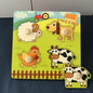 Montessori Toy Wooden Building Blocks Early Learning Educational Toys Color Shape Match Kids Puzzle Toys For Children Boys Girls