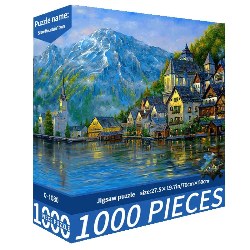 1000 Piece Puzzle for Adults Challenging Decompression Creative Home Decoration Gift All Special Occasions