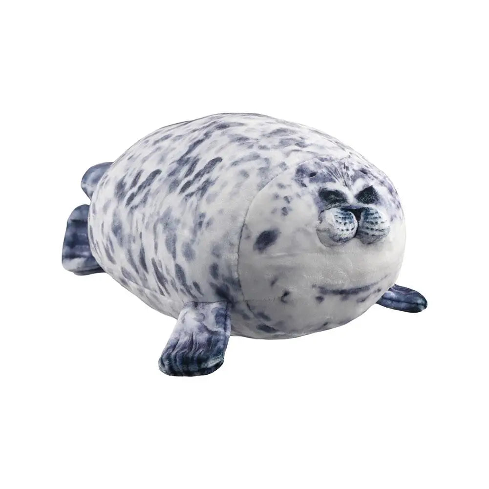 20CM Seal Pillow 3D Novelty Seal Doll Aquarium Plush Stuffed Toy Baby Sleeping Throw Pillow Gifts for Kids Birthday Party